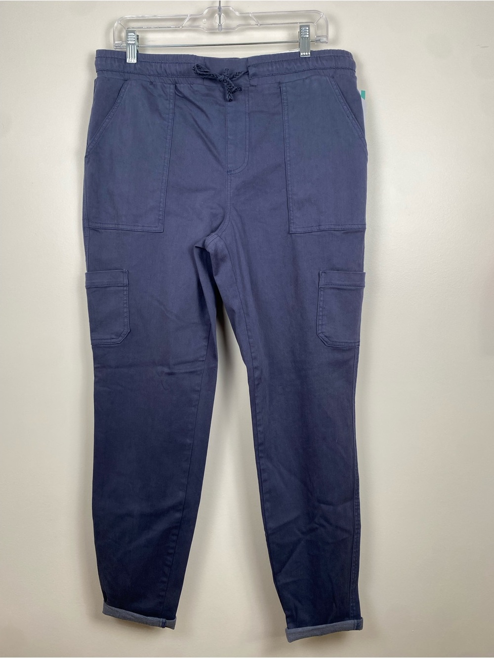 NWT Maurice's Navy Weekender Straight Leg Cargo Pants Large
